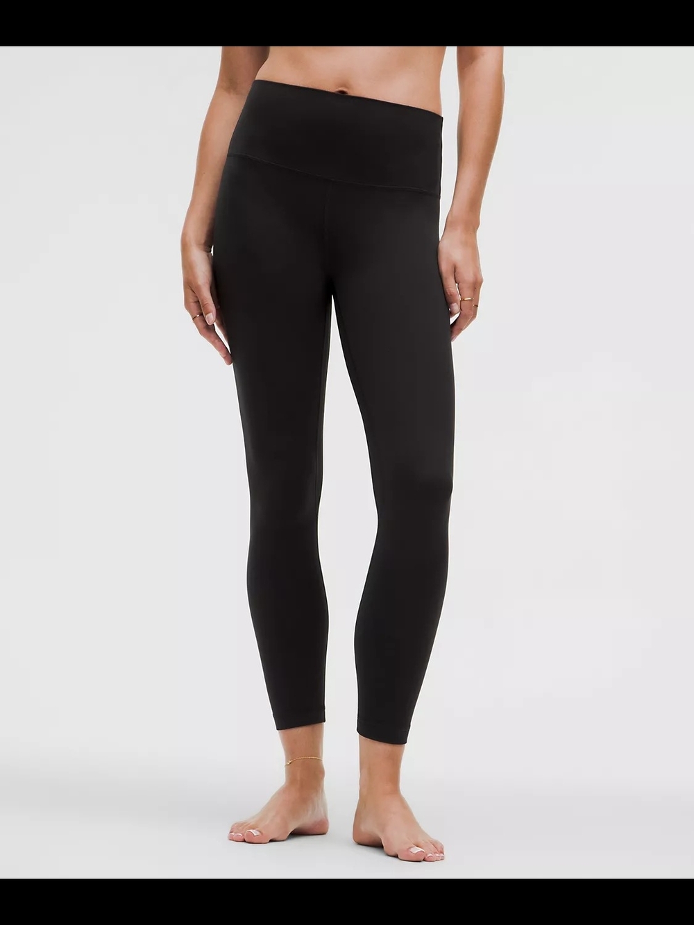 Lululemon High-Waist Black Seamless Leggings